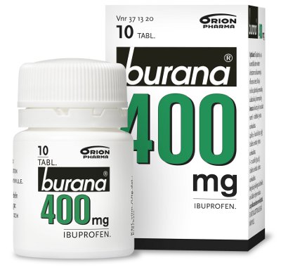 BURANA 400 mg (10 kpl)