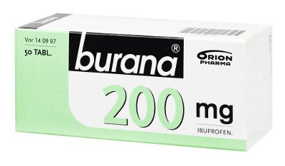 BURANA 200 mg (50 fol)