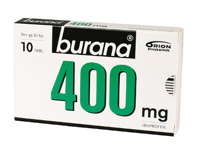BURANA 400 mg (10 fol)