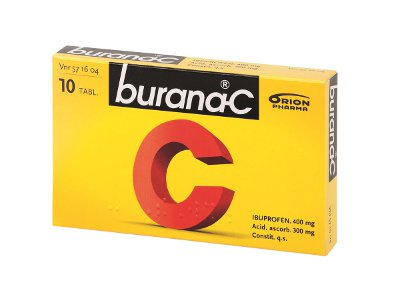 BURANA-C 400/300 mg (10 fol)