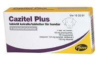 CAZITEL PLUS 50 mg/144 mg/150 mg (2 fol)