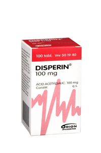 DISPERIN 100 mg (100 kpl)