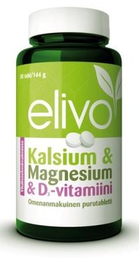 ELIVO KALSIUM-MAGNESIUM-D (80 PURUTABL )