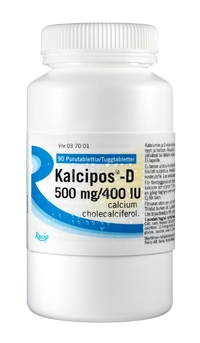 KALCIPOS-D 500 mg/10 mikrog (90 kpl)