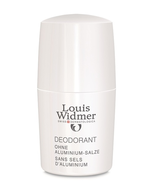 Louis Widmer alumiinisuolaton, miedosti raikastava ja suojaava deodorantti.