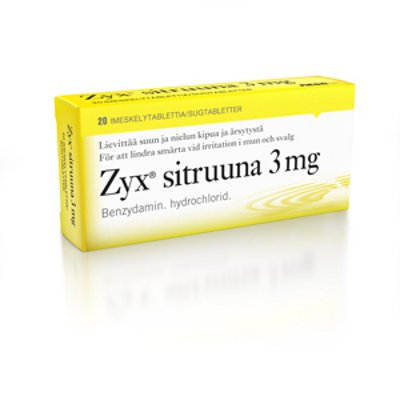 ZYX SITRUUNA 3 mg (20 fol)