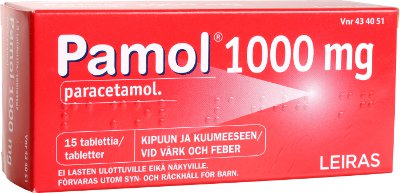 PAMOL 1000 mg (15 fol)