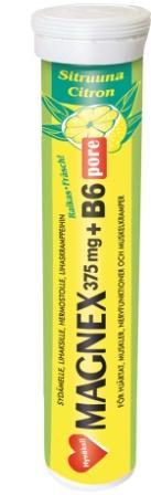 Magnex 375 mg+B6 Pore (20 tabl)