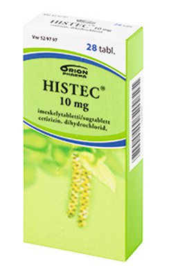 HISTEC 10 mg (28 fol)