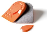 Rhbnd Bone Spur Pad + Plug Grey/orange S (1 kpl)