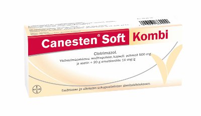 CANESTEN SOFT KOMBI 500 mg + 10 mg/g (1+20 g)
