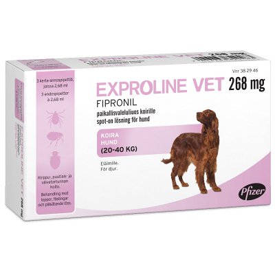 EXPROLINE VET 268 mg (3x2