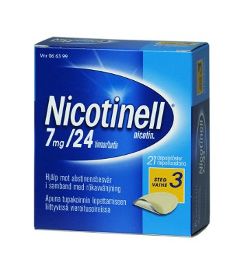 NICOTINELL 7 mg/24 h (21 kpl)
