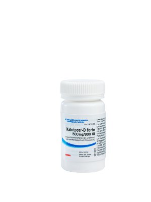 KALCIPOS-D FORTE 500 mg/20 mikrog (60 kpl)