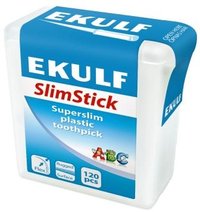 Ekulf SlimStick muovihammastikku (120 kpl)