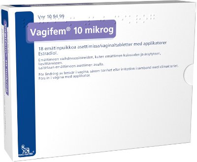 VAGIFEM 10 mikrog (18 fol)