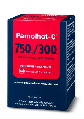 PAMOLHOT-C 750/300 mg (20 kpl)