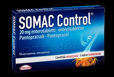 SOMAC CONTROL 20 mg (14 fol)