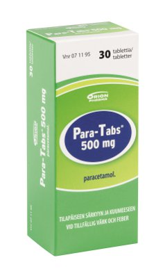 PARA-TABS 500 mg (30 fol)