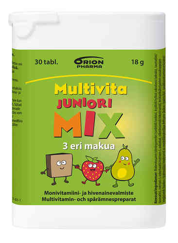 MULTIVITA JUNIORI MIX (30 kpl)