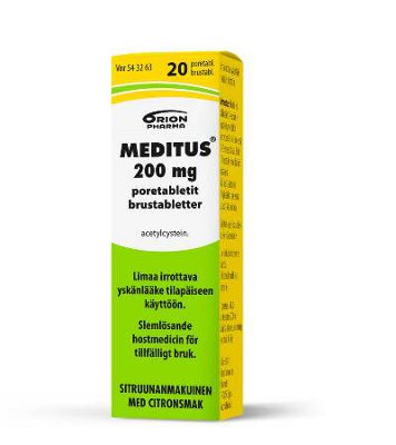 MEDITUS 200 mg (20 kpl)
