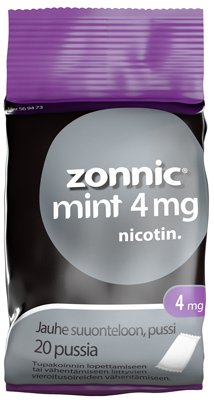 ZONNIC MINT 4 mg (20 kpl)