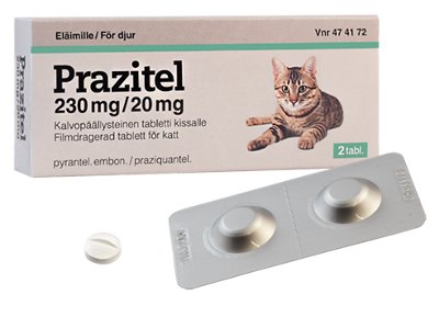PRAZITEL 230/20 mg (2 fol)