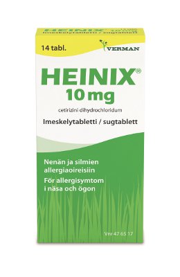 HEINIX 10 mg (14 fol)