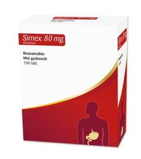 Simex 80 mg purutabl simeticon (100 fol)