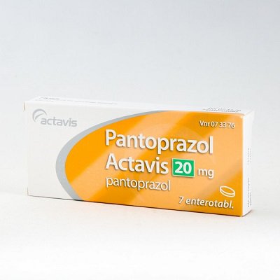 PANTOPRAZOL ACTAVIS 20 mg (7 fol)