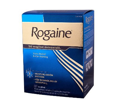 ROGAINE 50 mg/ml (3x60 ml)