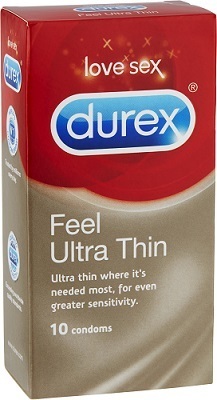 Durex Feel Ultra Thin kondomi (10 kpl)