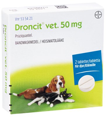 DRONCIT VET 50 mg (2 fol)