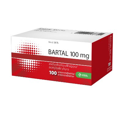 BARTAL 100 mg (100 fol)
