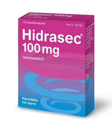 HIDRASEC 100 mg (10 fol)