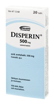 DISPERIN 500 mg (20 fol)