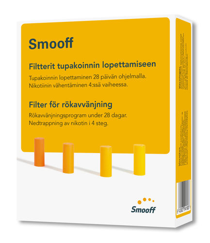 Smooff Filtterit tupakoinnin lopettamiseen (1 kpl)