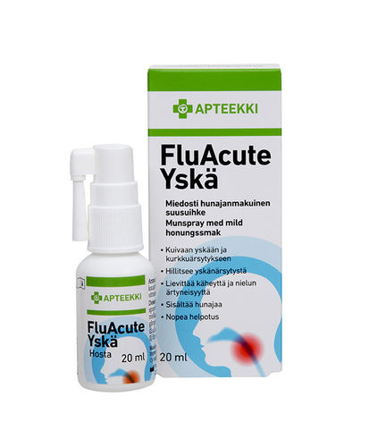 Apteekki FluAcute Yskä (20 ml)
