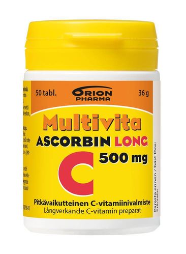 Multivita Ascorbin Long 500 mg (50 tabl)