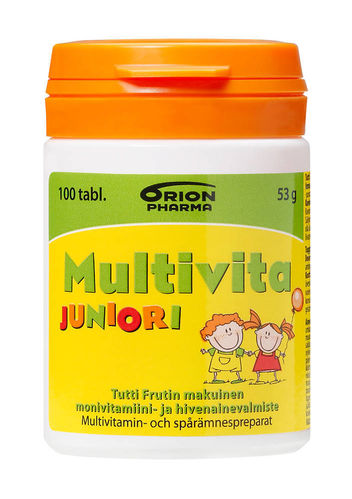 Multivita Juniori purutabl (100 kpl)