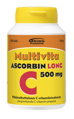 Multivita Ascorbin Long 500 mg (200 tabl)