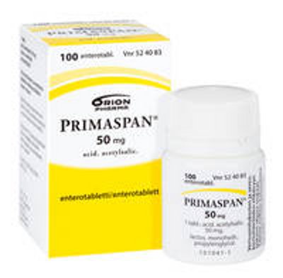 PRIMASPAN 50 mg (100 kpl)