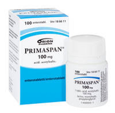 PRIMASPAN 100 mg (100 kpl)