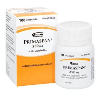 PRIMASPAN 250 mg (100 kpl)