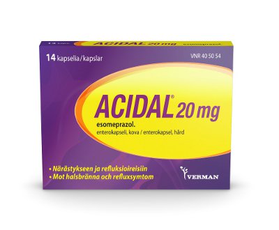 ACIDAL 20 mg (14 fol)