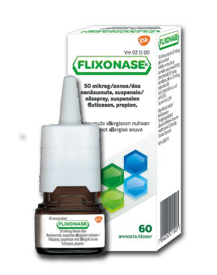 FLIXONASE 50 mikrog/annos (60 annosta)
