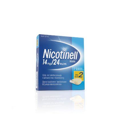 NICOTINELL 14 mg/24 h (7 kpl)