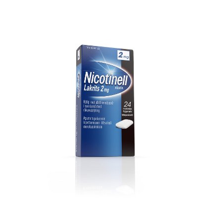 NICOTINELL LAKRITS 2 mg (24 fol)