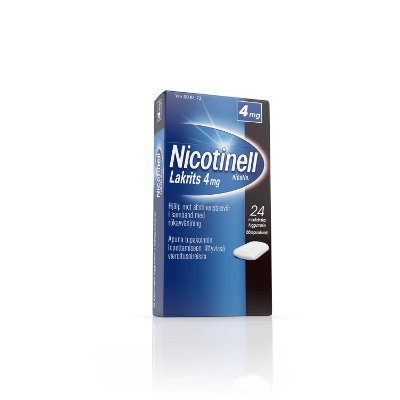 NICOTINELL LAKRITS 4 mg (24 fol)
