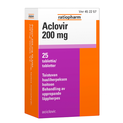 ACLOVIR 200 mg (25 fol)